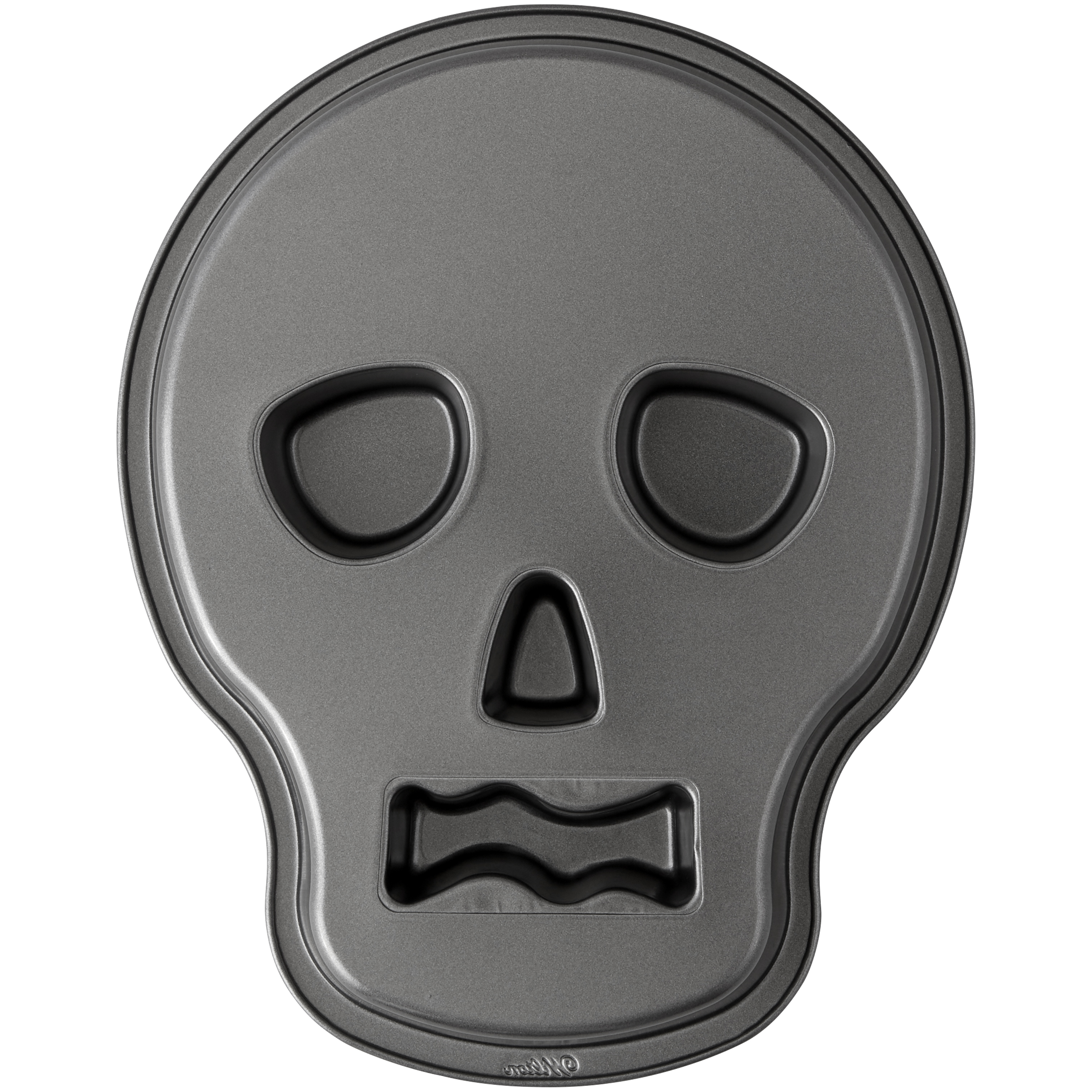 4 Pack of Wilton Skull Shaped Halloween Cake Pan Scary Party Treat 9.5