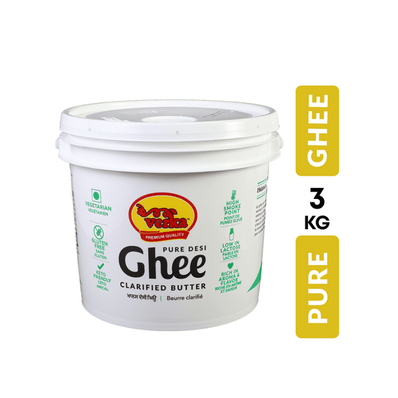 VERKA DESI GHEE-CLARIFIED BUTTER 3KG X 1
