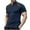 Navy, variant on AHTJRT Men's Athletic Short Sleeve Golf Shirt Lightweight Breathable Contrast Shoulder Panels Sporty for Workout Casual Wear Blouse White XL