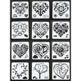 thumbnail image 1 of Teissuly Color Pen Set Template plastic Notepad Scrapbook Supplies DIY Drawing Template Teissuly WER202311214575, 1 of 7