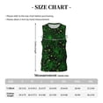 thumbnail image 4 of Naloa Green Bright Web with Spiders Basketball Jersey Reversible Men's Mesh Athletic Sports Shirts Training Practice S-4XL4X-Large, 4 of 6