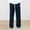 #Navy, variant on DPTALR Men's Elastic Waist Loose Fit Corduroy Straight Leg Casual Pants with Pockets,Black Big and Tall Men XXXL