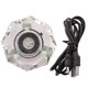 thumbnail image 2 of Crystal LED Light Base Multicolor Auto Flashing Pedestal Color Show Stand Lighted Display Plate with Flat Top Surface, 2 of 5