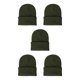 thumbnail image 2 of Gorro de punto Qarigey Ajustable Otoño Skullcap Color caramelo, 2 of 4