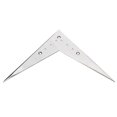 thumbnail image 1 of CE401 6-string Vee Flying V-Style Guitar Bridge Tailpiece Compatible For Flying V Guitar Parts Accessories (Silver), 1 of 2