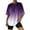 Purple Womens Tops 34, variant on Wenini Womens Tops Dressy Casual Short Sleeve Crewneck Gradient Summer Shirts Casual Loose Drop Shoulder Oversized Shirts Blouse Blue XXL
