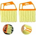 thumbnail image 1 of 2 Pack Venetian Blind Cleaner Brush, Washable Removable Microfiber Blind Duster Cleaning Tools for Vertical Windows, Air Conditioner, All Type Blinds, 1 of 5