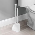 thumbnail image 4 of Mainstays Una Slim Bowl Brush & Plunger, White, 4 of 4