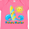 thumbnail image 4 of Inktastic Future Surfer Surfboard and Sun Boys or Girls Baby Bodysuit, 4 of 5