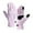 Pink, variant on AWZXDE Winter Thermal Touchscreen Gloves Brushed Lined Windproof Waterproof Warm Gloves For Cycling Skiing Hiking Outdoor White