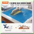 thumbnail image 3 of SparklePrint Pro: Complete Screen Printing Kit - 3 Aluminum Frames, 110 Mesh, Glitters, Squeegees, & Films for T-Shirt DIY., 3 of 4