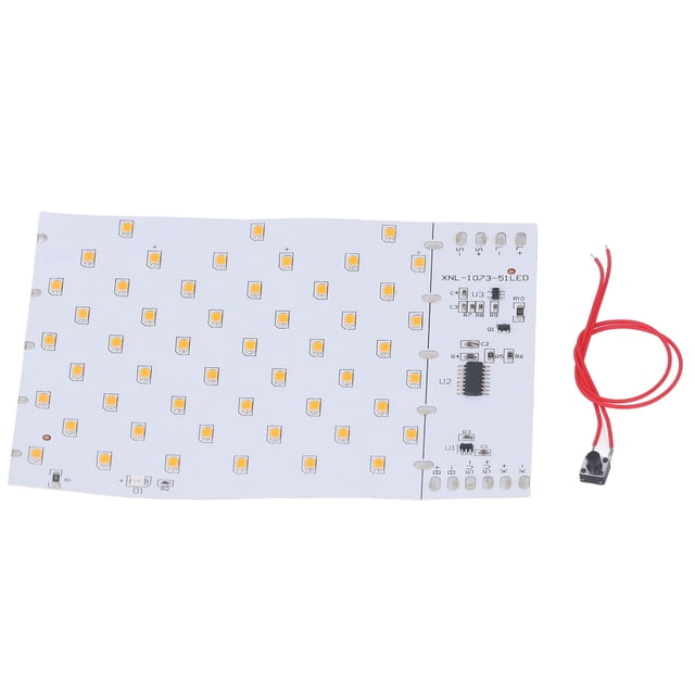 Flexible LED Panel, High Brightness Solar Light PCB Panel 5-6V With Button Line For Flame Lights ANGGREK Otros