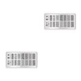 thumbnail image 2 of sweethay 1pc 16 Estilos Nail Stencils Nails Art Stamp Templates Plates para Gel Nail Polish Manicure Image Plate 8 2piezas sweethay CBP003234, 2 of 5