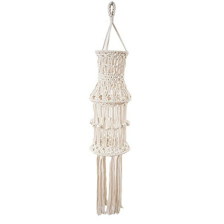 

Julam Boho Lamp Shade|Decorative Handmade Macrame Lamp Shade|Chandelier Ceiling Light Boho Decor for Bedroom Living Room Wedding