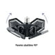 thumbnail image 4 of Luminario de LED 100 W, aluminio con 4 paneles abatibles Volteck ABA-701L, 4 of 6