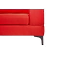 thumbnail image 4 of Sala Modular Kessa Muebles Kama 2 Rojo 260 x 73 x 240 cm, 4 of 5
