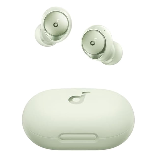 Soundcore by Anker Space A40 Auriculares inalámbricos con cancelación activa de ruido autoajustables, reducen el ruido hasta en un 98 %, tiempo de reproducción de 50 horas, sonido de alta resolución,