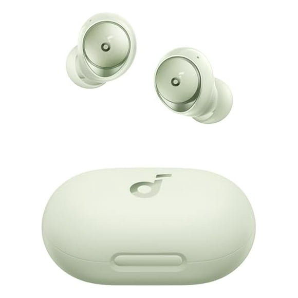 Soundcore by Anker Space A40 Auriculares inalámbricos con cancelación activa de ruido autoajustables, reducen el ruido hasta en un 98 %, tiempo de reproducción de 50 horas, sonido de alta resolución,