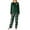 Green#1223V&05, variant on Garbnen Valentine Pj Sets for Woman Bow Print Crew Neck Long Sleeve Pajamas Top and Pants Spring Summer Sleepwear 2 Pieces Clothes