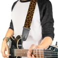 thumbnail image 2 of Buckle-Down Guitar Strap - Leopard Brown GS-W31202, 2 of 4