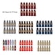 thumbnail image 2 of Inteprter Paquete de 12 bolsas de regalo para botellas de vino, arpillera, boda, fiesta, cumpleaños, vacaciones, casa, Bar, Hotel, bolsa de Kits de decoración para fiestas Azul oscuro, 2 of 6