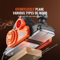 thumbnail image 3 of Electric Hand Planer VEVOR 82.55mm Width 16500 RPM Corded, 3 of 9