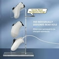 thumbnail image 4 of Durable 3 Tier Black Gaming Accessories Controller Holder And Headset Stand, 4 of 7