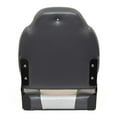 thumbnail image 3 of Lowe Boat Folding Fishing Seat 2240623 | Gray Black Blue 24 1/2 Inch, 3 of 7