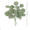 thumbnail image 1 of Plantas artificiales de seda, hojas de carey, dieffenbugh, hada pequeña falsa, Taro, simulación, planta verde, decoración para sala de estar, 1 of 4
