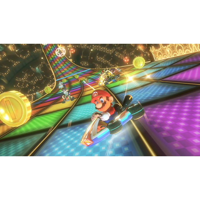 Nintendo Switch Neon Mario Kart 8 Bundle - 22349482