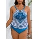 thumbnail image 3 of Traje de Dos Piezas de Estilo de Falda Conservador de Primavera de 2024, Traje de Baño Amigable con la Piel Seca Rápidamente para la Piscina, la Playa Y las Vacaciones, 3 of 5
