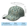 thumbnail image 5 of Roaring Tiger Design Dad Hat - Artistic Jungle Pattern Sun Protection Cap for Men & Women, 5 of 7