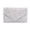 Silver, variant on Elegant Satin Evening Clutch with Lace Overlay Minimalist Handbag for formal Occasions Parties