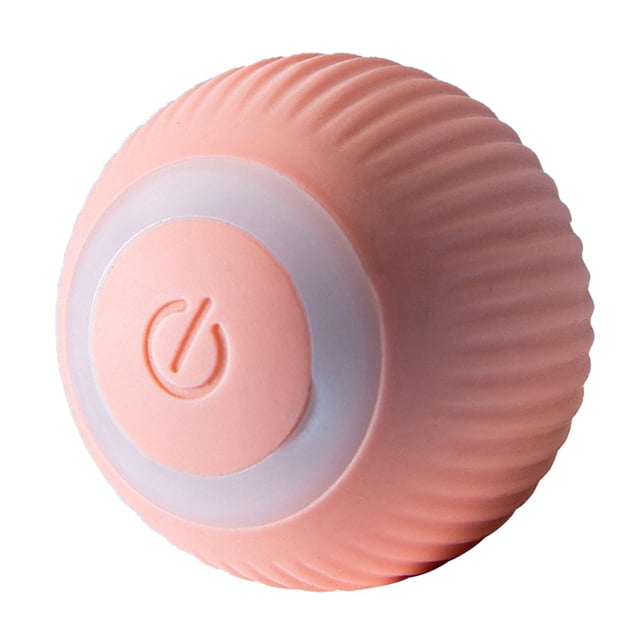 Bo interactiva automática de juguetes para gatos, 2 modos, silicona ABS de regalo para ejercicio de mascotas Verde Yuyangstore Bola rodante automática