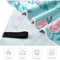 thumbnail image 3 of GZHJMY Handwritten Floral Beach Towel Quick Dry Absorbent Bath Towels Sandproof Lightweight Towel for Gym Yoga Sports Swimming - 31x71in Bath Towels, 3 of 7