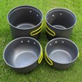 thumbnail image 4 of : Camping Cookware Set Campfire Cooking Utensils Folding Cookset Outdoor Hiking Backpacking Pot Bowls Mesh Carry Bag, 4 of 8