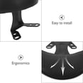 thumbnail image 3 of KALLORY Replacement Rear Rest for Bicycle Seat Black Comfortable Back Cushion for City and Outdoor Use, 3 of 7