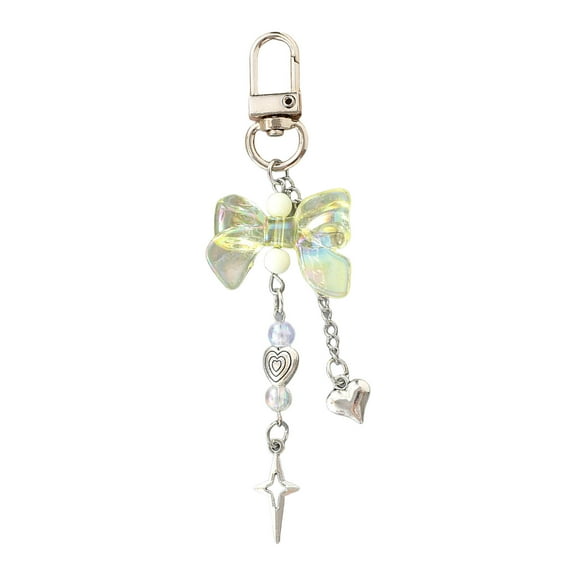 Lovely Star Heart keychains for Women,Aesthetic Keychain Charms,Bag ＆ Purse Charms for Handbags and Backpacks Accessories