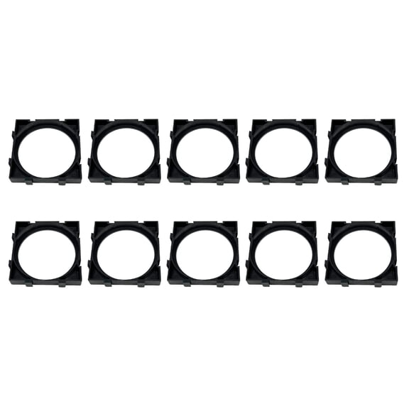 Yammee 10pcs Easy to Install 66160 Lithium Battery Holder Frame, Stackable for Space Efficiency, Strong AntiShock Properties
