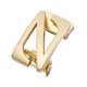 thumbnail image 1 of Hebilla de trinquete automática para hombre, hebilla de cinturón, cabeza de cinturón para cinturones de cuero PU Dorado, 1 of 8
