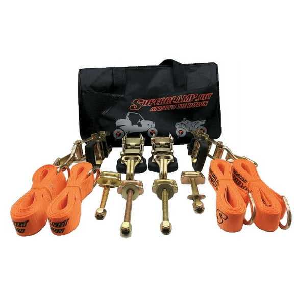 Superclamp 9000 ATV TIE DOWN Atv/Utv Strap Kit
