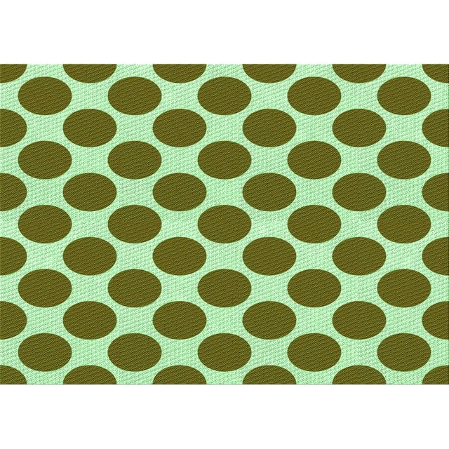 Ahgly Company Machine Washable Indoor Rectangle Transitional Dark Bronze Brown Area Rugs, 8' x 12'