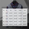 thumbnail image 2 of ZUKMRJPC Men's Plaid Shirt Fake Two Pieces Lapel Long Sleeve Knitted Shirts Slim Fit Lightweight Pullover Top for Casual Wear, 2 of 6
