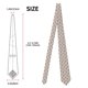 thumbnail image 2 of Fotbe Merry Christmas Santa Corbata Clásica para Hombre con Estampado – Corbata de Seda Jacquard Tejida, para Negocios, Bodas y Eventos Formales, 2 of 7