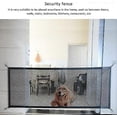 thumbnail image 5 of Valla para mascotas, puerta de seguridad para perros, red de aislamiento con barandilla para perros, 110 x 72 cm, fácil de montar, para bebés y mascotas., 5 of 5