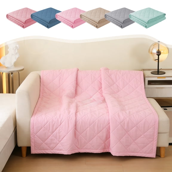 PALIFEUR Cooling Comforter, Lightweight Cooling Blankets for Hot Sleepers, Soft Breathable Quilts Queen Size, Summer King Quilt for Bed Sofa Studengt Dormitory 40x60 Inch
