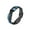 Blue Black, variant on Unisex Stainless Steel Creative Simple Hip Hop 6MM Matte Geometric Braided 2- Color Wavy Shaped Biker Ring Gold Size 12