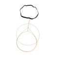 thumbnail image 3 of Cadena de muslo para mujer, accesorio de joyería de playa, fácil de usar, delicada y ajustable. Dorado, 3 of 8