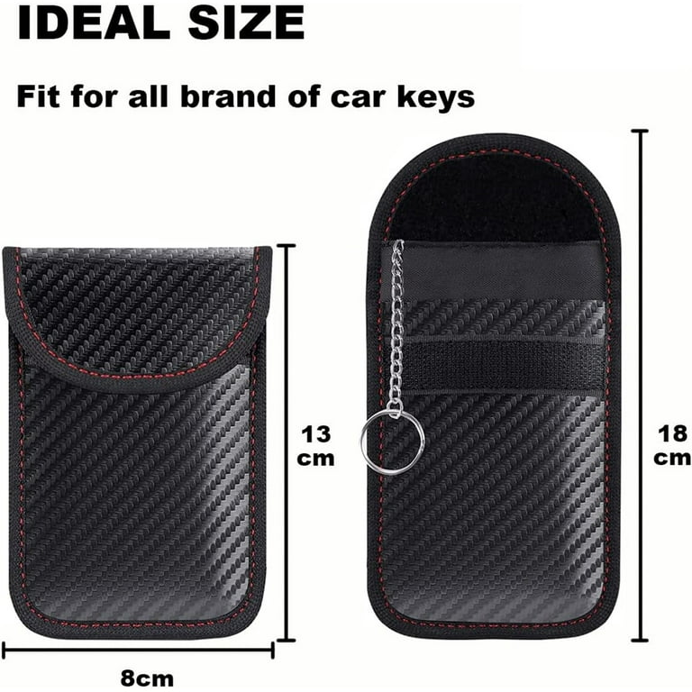 Car Keys Keyless Go Protection RFID Car Key Blocker Case Case Bag