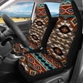 thumbnail image 3 of Pzuqiu Geometric Car Decor Accessories 3 Pieces, Car Seat Covers Polyester Breathable Air Breath in Summer for Truck Trucks Sedans, 3 of 10